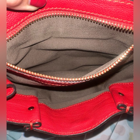 Chloe Red Elsie 2 Way Bag - Picture 8 of 16